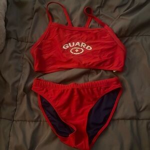 Size 8 lifeguard bikini seems to run smaller